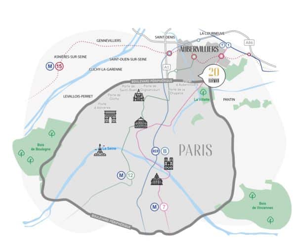 Plan Aubervilliers