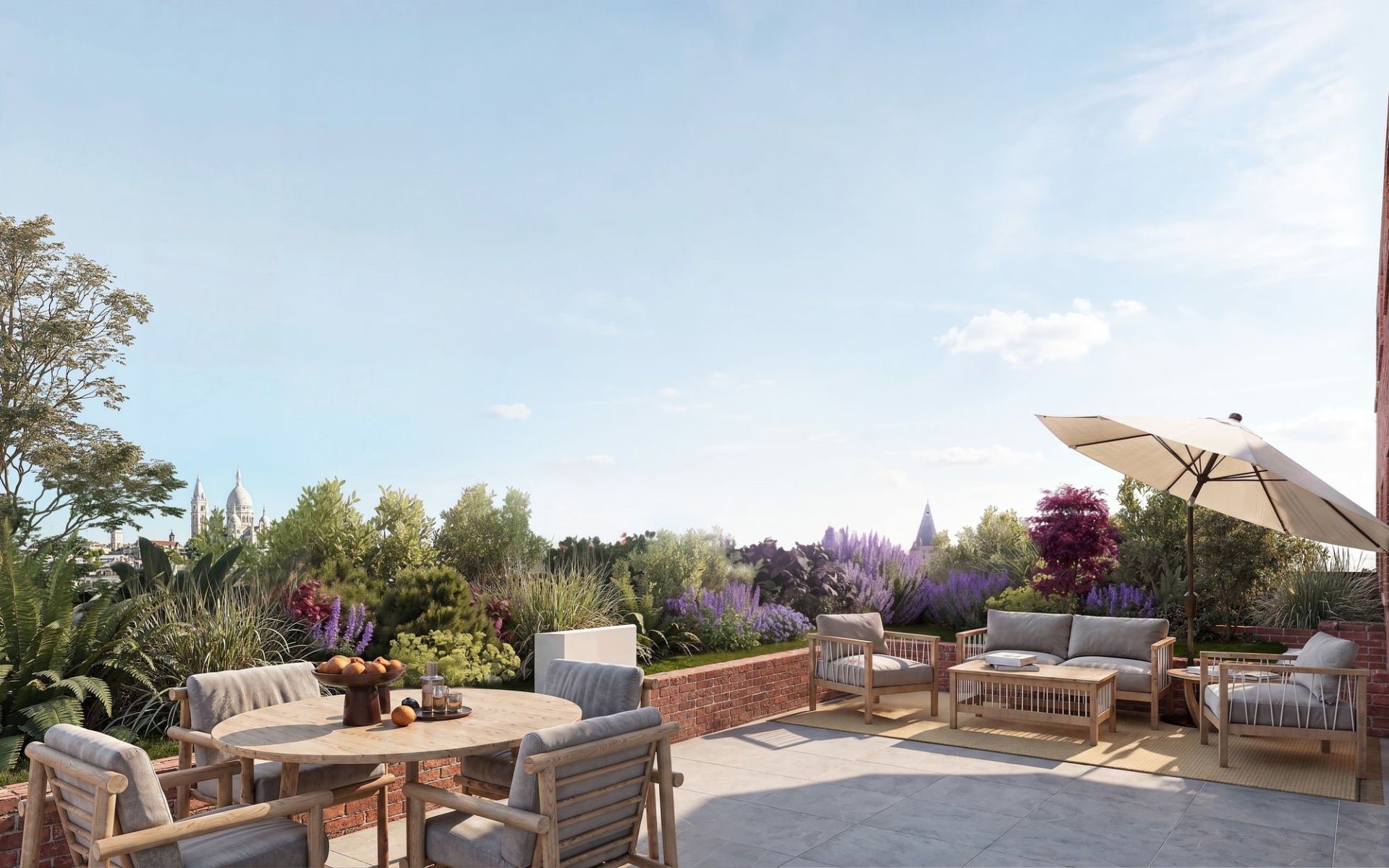 cTerrasse avec vue sur le Sacré-Cœur, Les Ateliers Dollfus